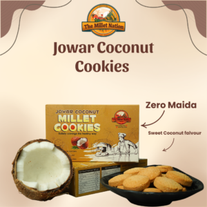 Jowar Coconut Cookies