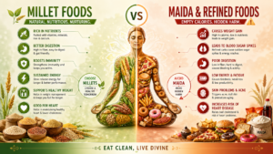 Millets vs Refined Food